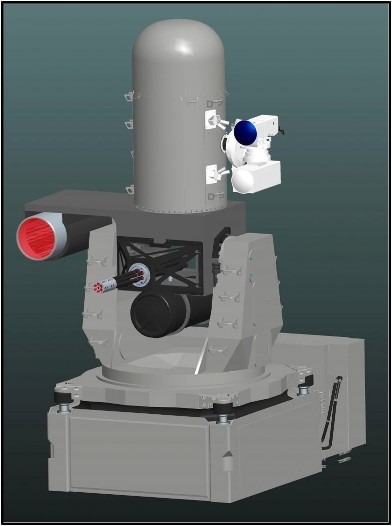 Figure C-2. Rendering of LaWS Integrated on CIWS Mount