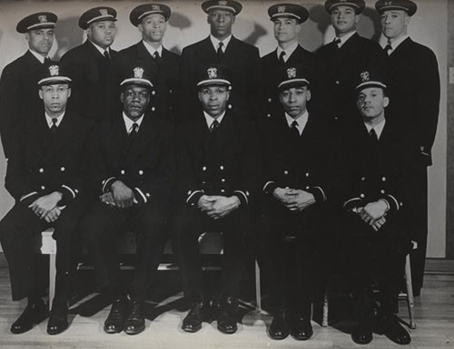 "Eleven of the above men were recently appointed to the temporary rank of Ensign D-V (S), and one to Warrant Officer, USNR, to rank from February 23, 1944. They were directed to report to the Commanding Officer, US Naval Training Station, Great Lakes, Illinois, for temporary duty under instruction. 