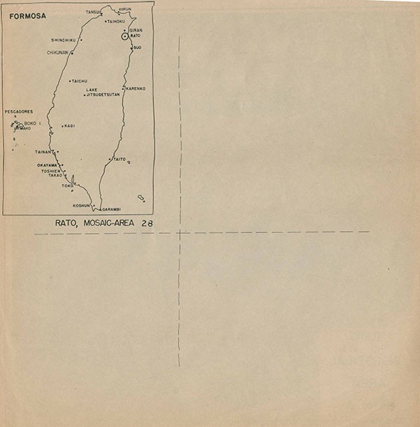 Map: Rato, Mosaic - Area 28.