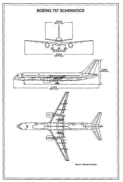 Boeing 757 Schematics.