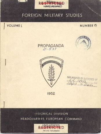 Image of cover: Propaganda MS# B-587.