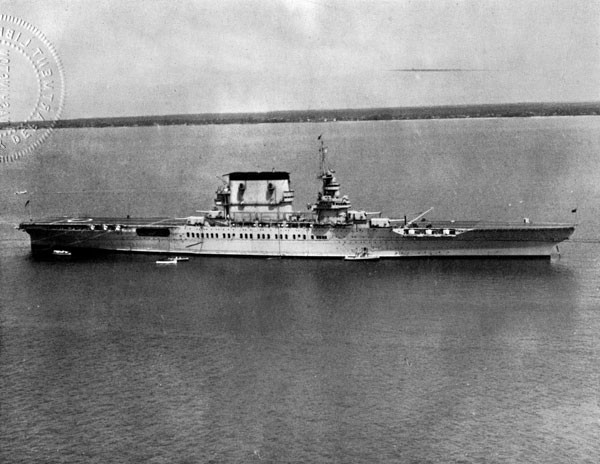 Image of USS Lexington.
