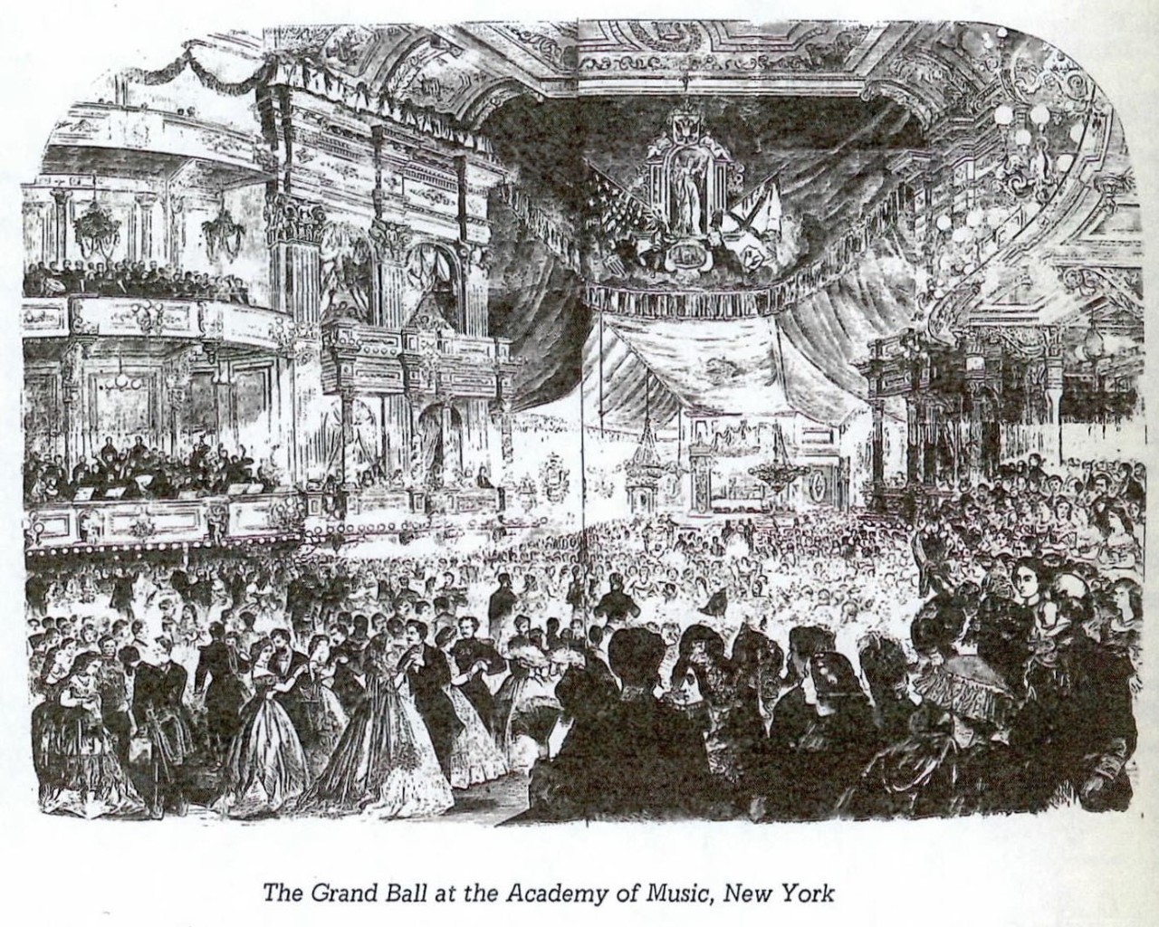 The Grand Ball at the Academy of Music, New York