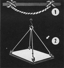Drawing showing two examples of a bridle.