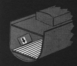 Drawing of planking fitted on top of the double-bottom in the hold of a ship.