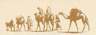 Page banner: camel caravan