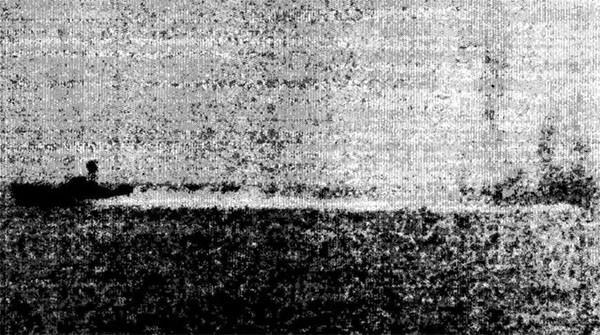 P-4 torpedo boat under fire from Maddox, 2 August.