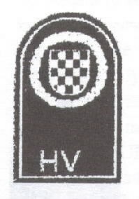 Image of Croatian Army (HV) patch