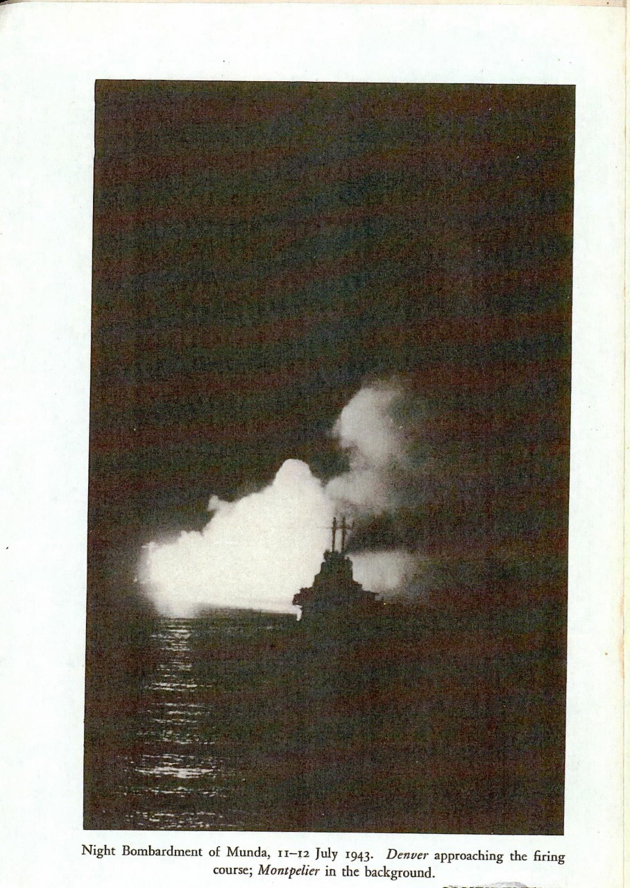 Night bombardment of Munda, 11-12 July 1943