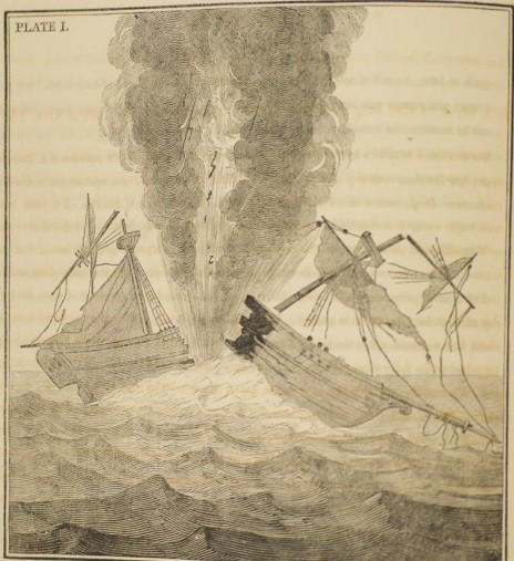 Plate No.1 first edition Torpedo War 1810