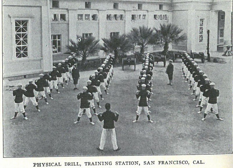 Physical Drill, Training Station, San Francisco, Cal. pg8