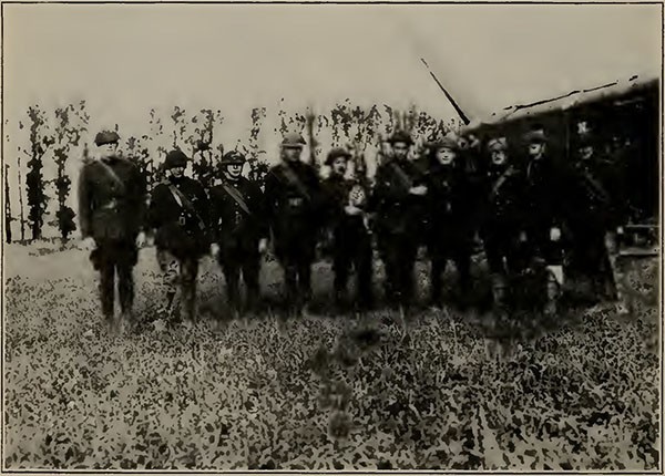 Image of a group of men in uniform, names below.