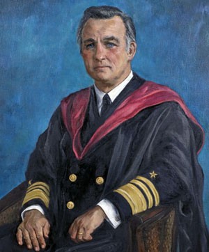Image - painting of VADM Stansfield Turner