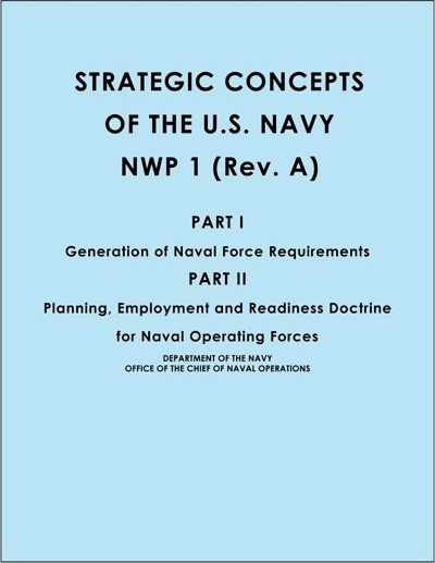 Image - cover - Strategic Concepts of the US Navy NWP 1 (Rev. A)