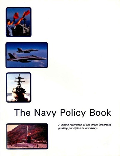 Image - cover - The Navy Policy Book