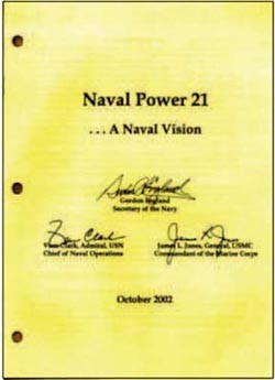 Image - Cover: Naval Power 21...A Naval Vision