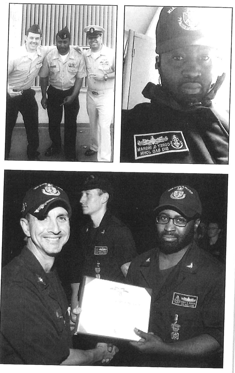 Photos of Petty Officer Ingram