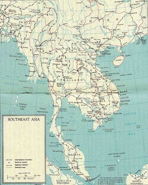Image - Map - Southeast Asia