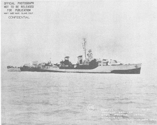 Photo 56: Profile view of SELFRIDGE after completion of all repairs and modernization.
