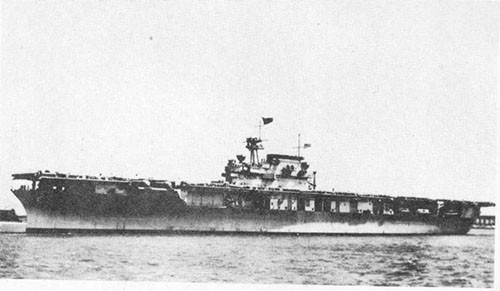 Photo A-1: ENTERPRISE shortly after her commissioning 12 May 1938.