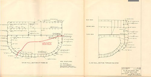 Plate III: CL 42 Blister & CA 68 Sections