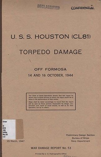 War Damage Report No. 53 cover.
