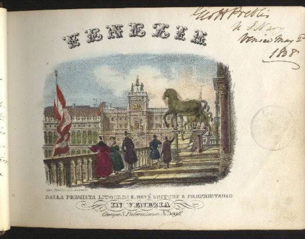 Title page of "Venezia"