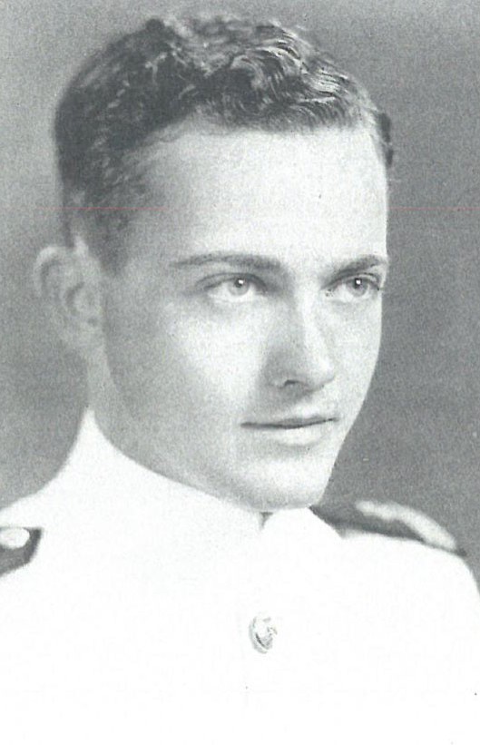 Image of Captain William R. Anderson is on page 247 of the 1943 Lucky Bag.