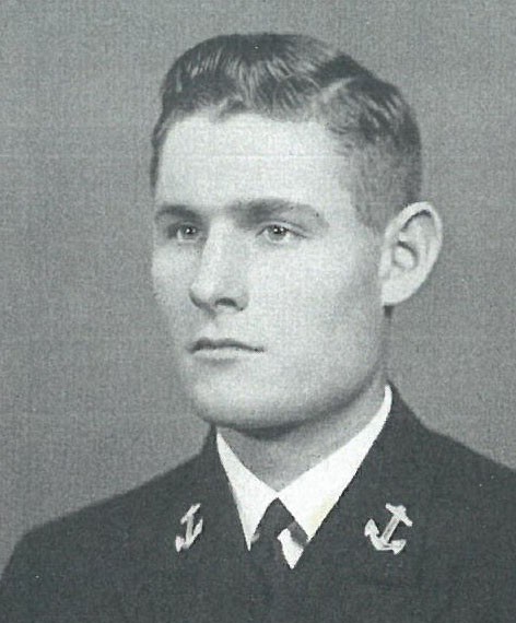 Image of Captain Frank A. Andrews is on page 106 of the 1942 Lucky Bag.