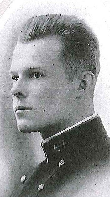 Photo of Captain Daniel Williams Armstrong copied from page 25 of the 1915 edition of the U.S. Naval Academy yearbook 'Lucky Bag'.
