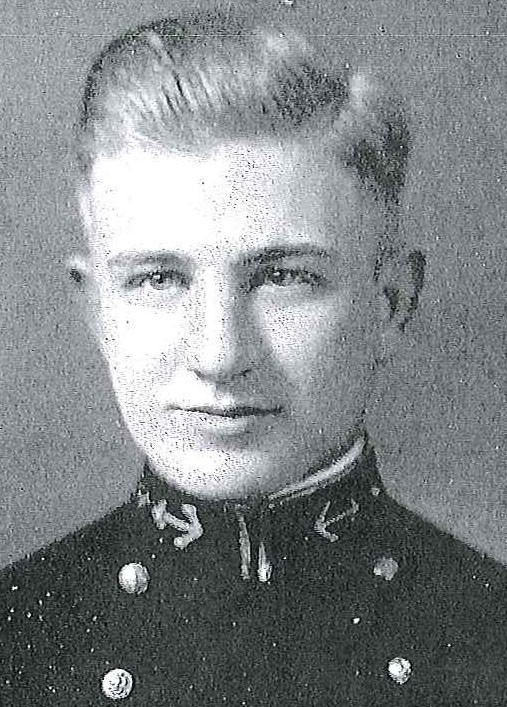 Photo of Commander Henry A. Arnold copied from page 78 of the 1936 edition of the U.S. Naval Academy yearbook 'Lucky Bag'.