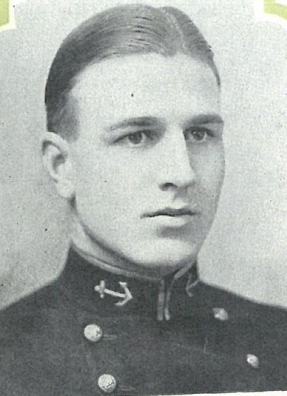 Photo of RADM Leoard W. Bailey copied from page 347 of the 1927 edition of the U.S. Naval Academy yearbook 'Lucky Bag'.