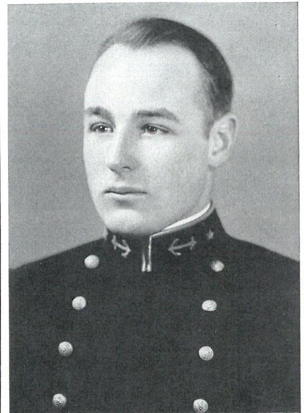 Photo of Captain A. Lincoln Baird copied from page 365 of the 1929 edition of the U.S. Naval Academy yearbook 'Lucky Bag'.