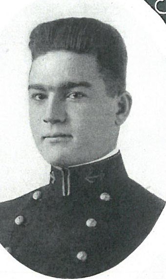 Photo of RADM Felix L. Baker copied from page 174 of the 1920 edition of the U.S. Naval Academy yearbook 'Lucky Bag'.