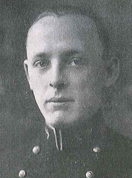 Photo of James O. Banks, Jr. copied from page 186 of the 1925 edition of the U.S. Naval Academy yearbook 'Lucky Bag'.