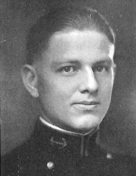 Photo of Rear Admiral Edward L. Beck copied from page 196 of the 1925 edition of the U.S. Naval Academy yearbook 'Lucky Bag'.