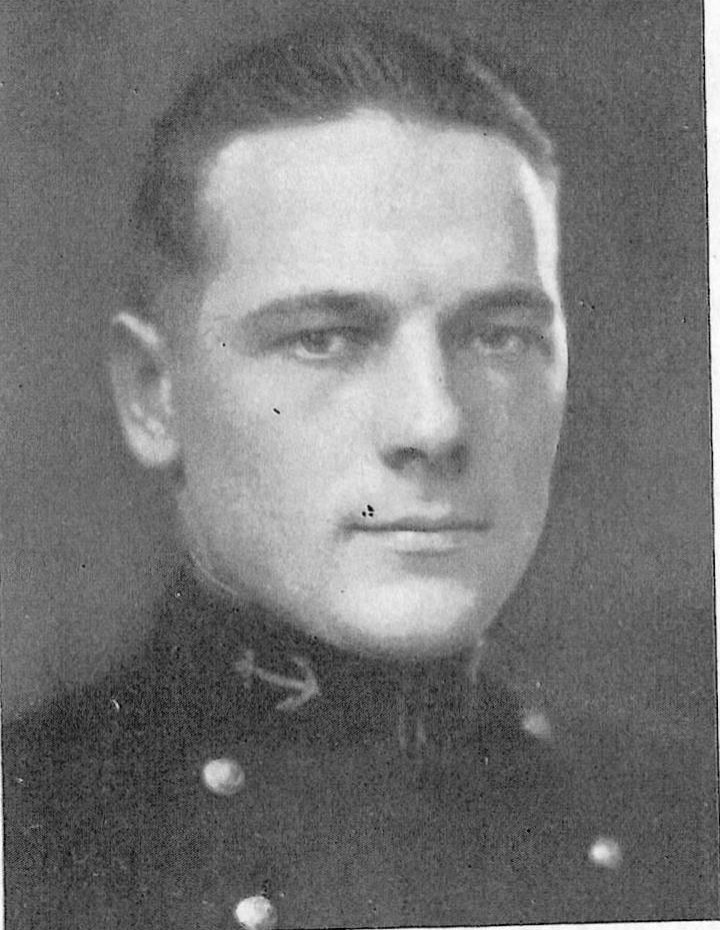 Photo of CDR Austin C. Behan copied from page 246 of the 1925 edition of the U.S. Naval Academy yearbook 'Lucky Bag'.