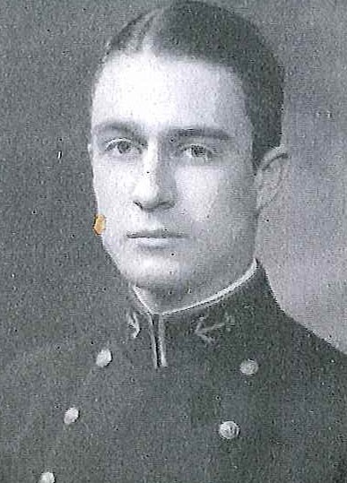 Photo of Captain Edward S. Carmick copied from page 125 of the 1930 edition of the U.S. Naval Academy yearbook 'Lucky Bag'.