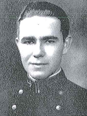 Photo of Commander Francis M. Carter copied from page 188 of the 1930 edition of the U.S. Naval Academy yearbook 'Lucky Bag'.