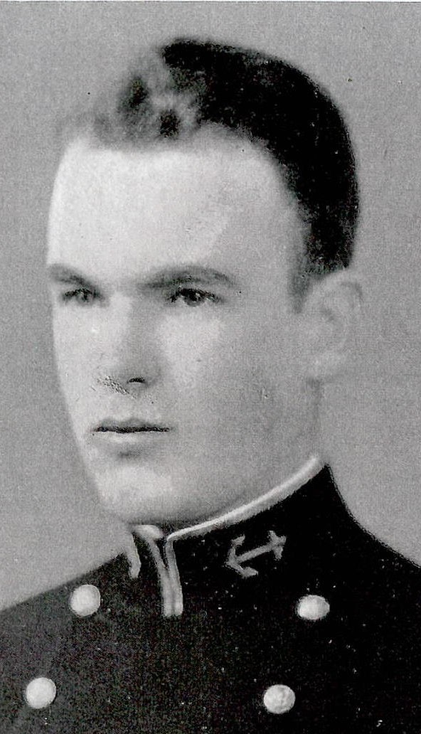 Photo of Captain Lamar P. Carver copied from page 310 of the 1929 edition of the U.S. Naval Academy yearbook 'Lucky Bag'.