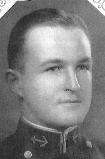 Photo of Rear Admiral Hiram Cassedy copied from page 61 of the 1931 edition of the U.S. Naval Academy yearbook 'Lucky Bag'.