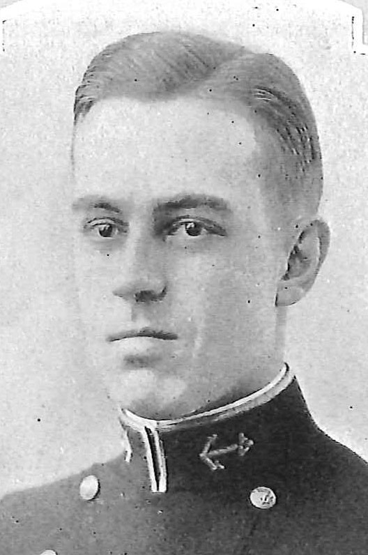 Photo of Captain Leonard C. Chamberlin copied from page 151 of the 1927 edition of the U.S. Naval Academy yearbook 'Lucky Bag'.