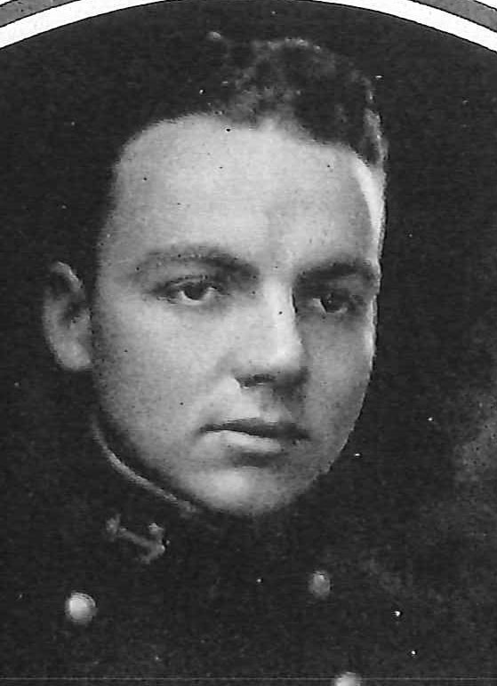 Photo of Vice Admiral Alvin D. Chandler copied from page 138 of the 1923 edition of the U.S. Naval Academy yearbook 'Lucky Bag'.