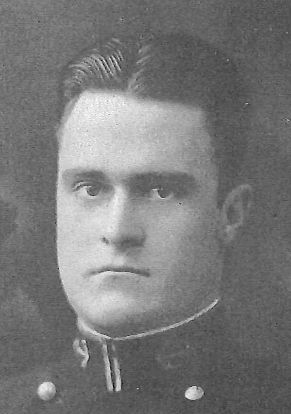 Photo of Captain Henri De B. Claiborne copied from page 392 of the 1926 edition of the U.S. Naval Academy yearbook 'Lucky Bag'.