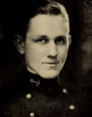 Photo of Charles Frederick Coe copied from the 1923 edition of the U.S. Naval Academy yearbook 'Lucky Bag'