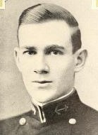Photo of James Edward Cohn copied from the U.S. Naval Academy yearbook 'Lucky Bag'