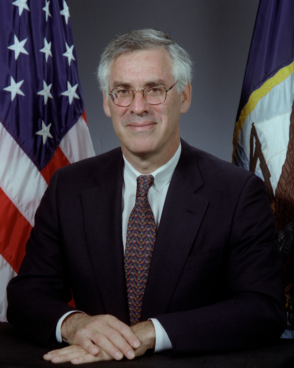 Secretary of the Navy Richard Jeffrey Danzig