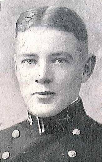 Photo of Captain John L. DeTar copied from page 258 of the 1927 edition of the U.S. Naval Academy yearbook 'Lucky Bag'.