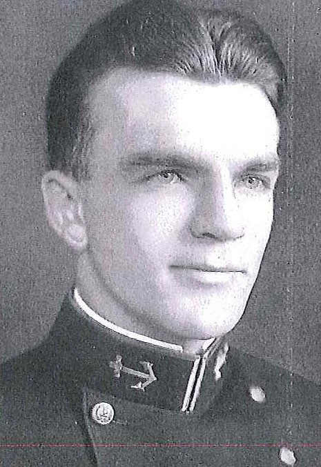 Photo of Captain Frederick G. Dierman copied from page 145 of the 1938 edition of the U.S. Naval Academy yearbook 'Lucky Bag'.