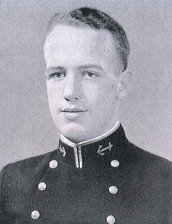 Photo of Captain William T. Easton copied from page 321 of the 1929 edition of the U.S. Naval Academy yearbook 'Lucky Bag'.
